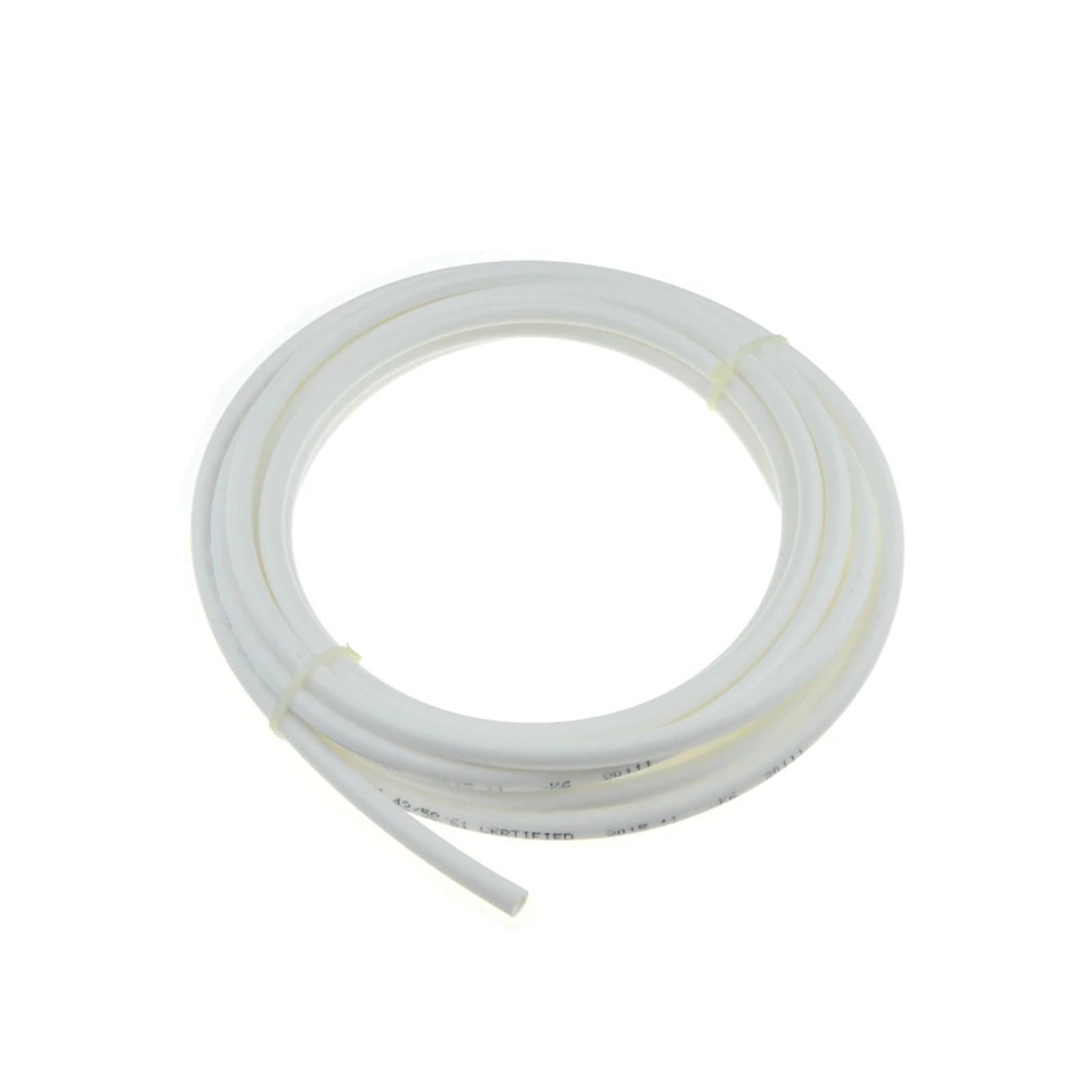 Mexeword One Color 1 Meter Ro Water 1/4" 3/8" Od Pe Hose Tubing White Flexible Pipe Tube For Reverse Osmosis Aquarium Filter System(3I8 Od Hose)