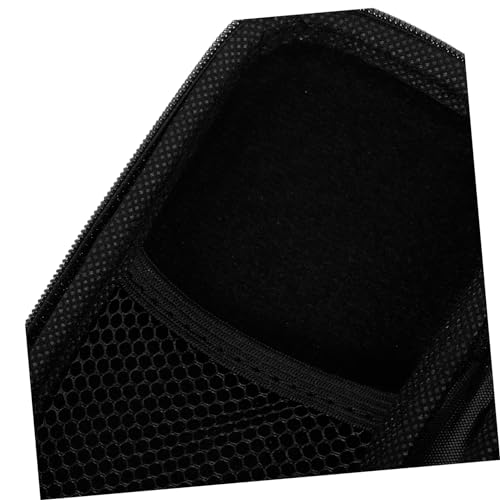 Caja de almacenamiento EVA negra minkissy con tres bolsas de viaje reutilizables para accesorios 2