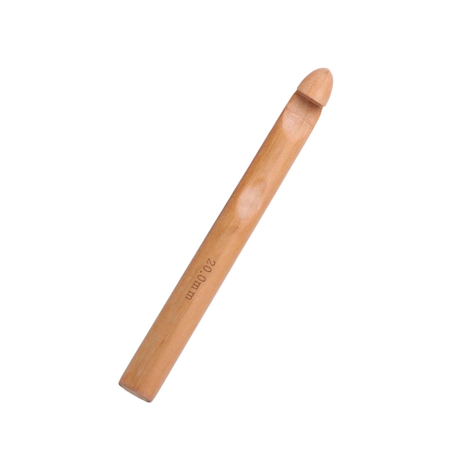 Jazuaiao Wood Crochet Hook Ergonomic Handle Crochet Hook Knitting Needle for Knitting Sweater Scarf Gloves Blankets Hat Shawl Wood for Thick Yarn