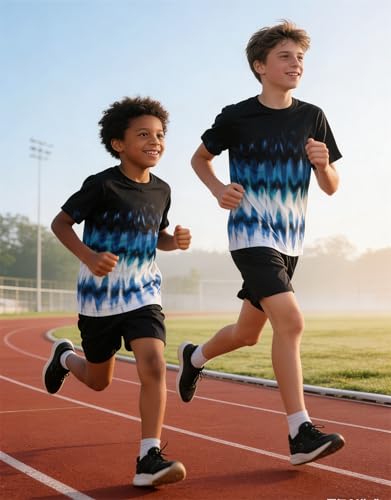 Image of Boys Tie Dye Shirt Size 4-14 Hippies Senior Rainbow Tees T Shirts for Kids | Tees T shirts for Kids
