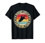 Rodeo Bull Rider es un divertido vaquero occidental yeehaw bull riding retro diseño. Bull Riding for kids women men vintage cowboy rodeo.