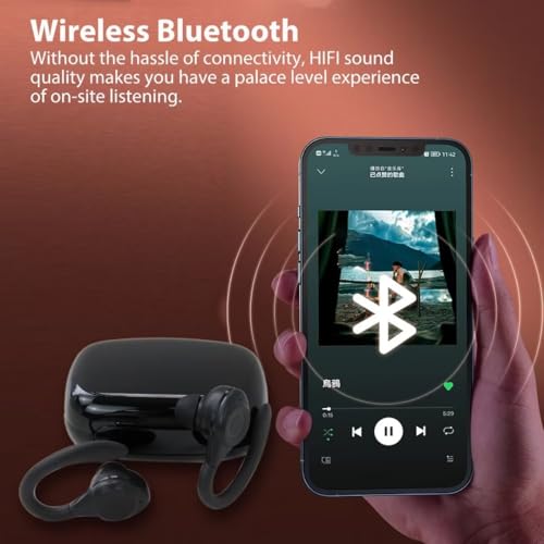 Auriculares Bluetooth 5.3 On Ear inalámbricos con pantalla LED miniatura 2