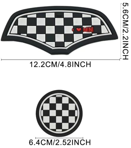 Portavasos de silicona para Mini Cooper F55 F56 set 3 miniatura 3