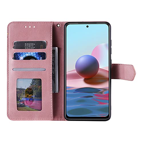 Capa de Couro Deekite para Xiaomi Mi Note 10 Lite - Rosé