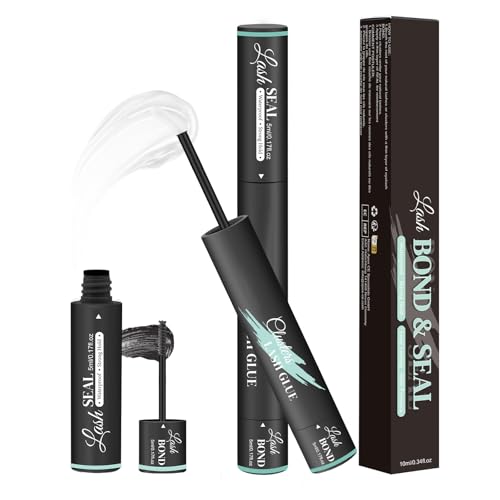 Lash Cluster Glue 2 in 1 Lash Bond and Seal (Black-10ML)