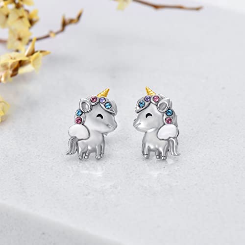 Pendientes de animales plata ley 925 el regalo ideal para niñas en comunión 2