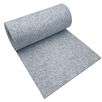 aufodara Viltrol 5cm x 500cm felt band felt fabric 3mm thick polyester felt for DIY storage bag felt pad patchwork sewing crafts crafts decoration (light grey