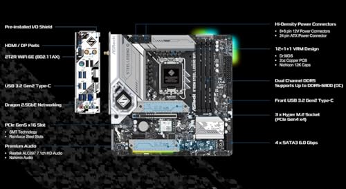 Image of ASRock B760M Steel Legend WiFi Motherboard