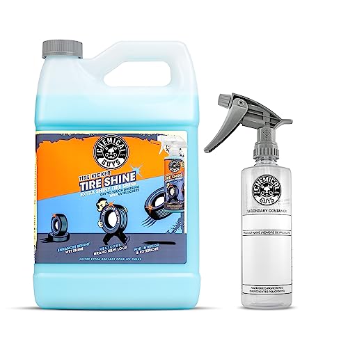 Chemical Guys TVD113 Tire Kicker Sprayable Extra Glossy Tire Shine (For Rubber, Vinyl & Plastic)...