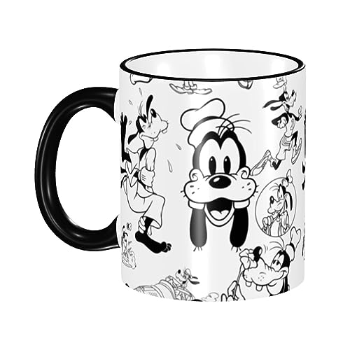 グーフィー マグカップ おしゃれ コーヒーカップ かわいい 330cc 電子レンジ対応 プレゼント 人気 ギフト 食器 キャラクター アニメ グッズ 陶器のサムネイル