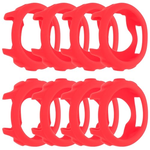 Carcasa suave Forerunner 158 para evitar arañazos y acumulación de polvo Mipcase roja pack 8