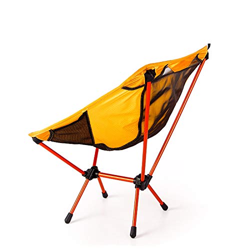 Chaises de jardin pliantes légères orange avec sac de transport - 2