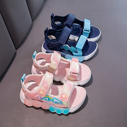 Boys' And Girls' Summer Outdoor Beach Sports Closed Toe Sandals Soft Sole Non Slip Lightweight Beach Baby Sandles3