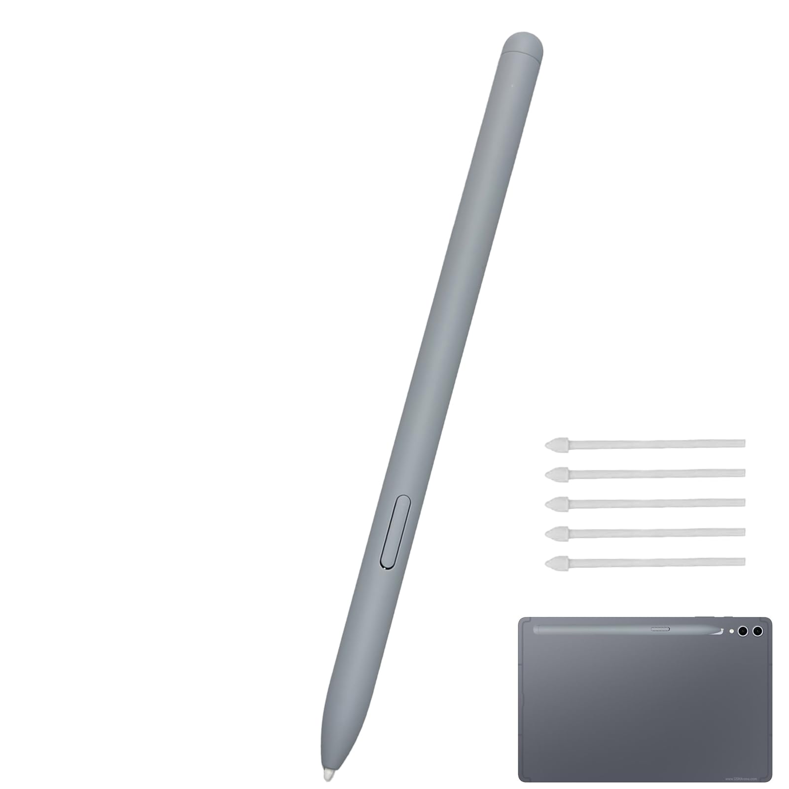 Galaxy Tab S10+/S10 Ultra S Pen Replacement for Samsung Galaxy Tab S10+/S10 Ultra Stylus Touch S Pen with Free 5 Tips(WithoutBluetooth,Blue)