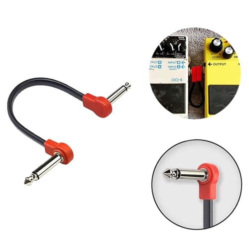 Purplelily Professional Guitar Patches Pedal Low Noise Quality Guitar Patches Cable 6.35Mm Guitar Effect Pedal Cables Guitar Effect Pedal Cables Guitar Patches Cable 6.35Mm Instrument Cable Guitar thumb #7