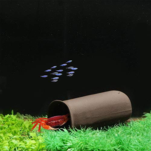 Image of Saim Shrimp Cave Ceramic Fishes Shrimp Spawning Breeding Cone Shelter Fish Tank Aquarium Decorations (Middle)