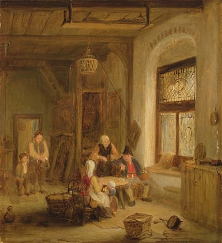 Affiches et gravures de David Wilkie impression sur toile moderne pour salon en 60x90cm