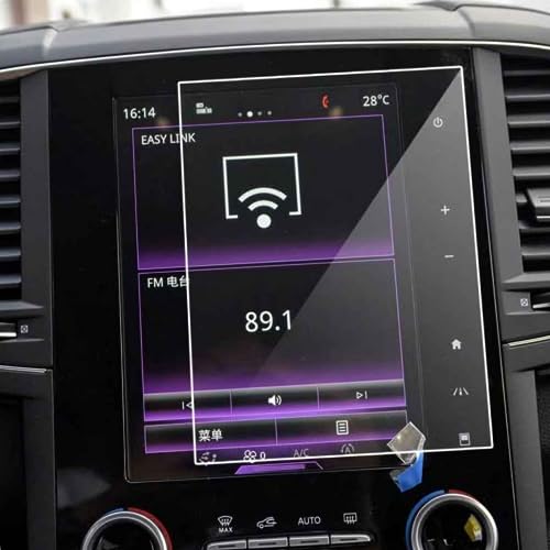 Película de cristal templado Renault Koleos 2017 2018 2019, accesorio de pantalla de navegación 3