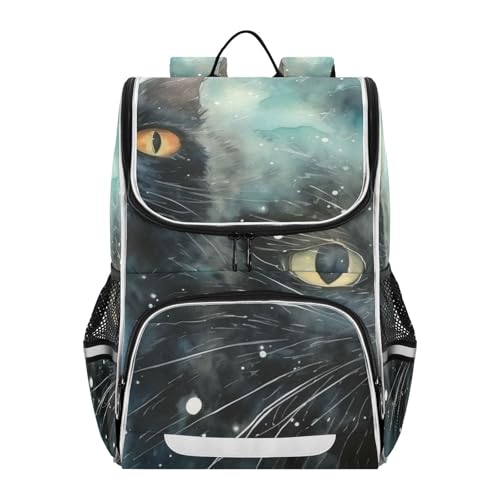 Mochila infantil de gato para escuela y viajes de niños