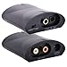 TV Digital Optical Coax to Analog Stereo RCA Audio Converter Adapter 24Bit/192KHz, Includes 6 feet Optical Cable