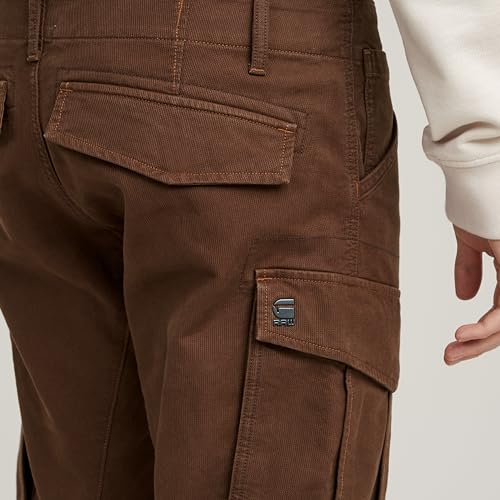 G-STAR Herren Rovic Zip 3D Regular Tapered Pants Rot (Dk Plum Gd D02190-d752-g701) 30W / 32L – Ansicht 5