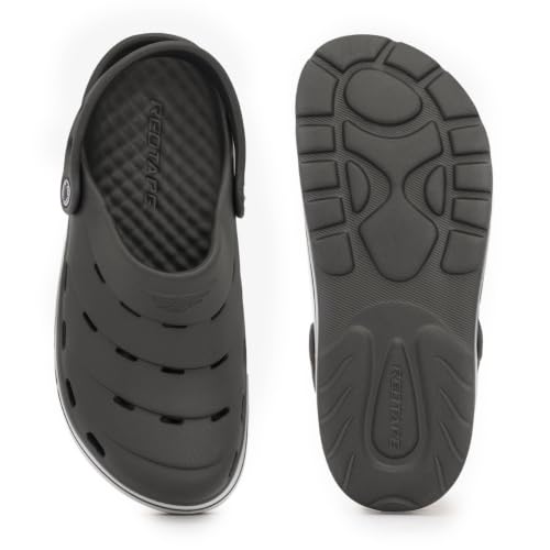 Image of Red Tape Slider Clogs for Men for Everyday Comfort| Casual Pool Sliders.