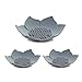NFLOBD 3 pièces Porte-Savon drainant, Support de boîte en Silicone en Forme de Lotus Plaque Portable, économiseur de Vaisselle Auto drainant Efficace Garder Le Savon en Barre Nettoyage à Sec (Gris)