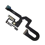 La cámara frontal del iPhone 7 Plus incluye la cámara frontal, el micrófono secundario, la luz de proximidad del sensor.