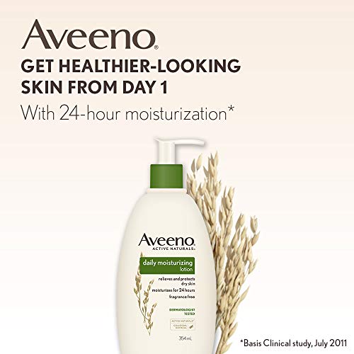 Aveeno Daily Moisturizing Lotion For Normal To Dry Skin With Oats, 354ml - Image 4