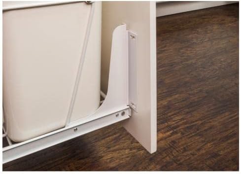 Hardware Resources CAN-DOORKITW Cabinet Door Mounting Kit, White