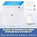ELEGOO Filament Storage Bags Electric Pump Kit, 30 Bags Vacuum Sealed with Auto Pump Dust Proof Humidity Resistant, Perfect for 3D Printer Filament Storage and Keep Filament Dry (13.4x11.8 inch)