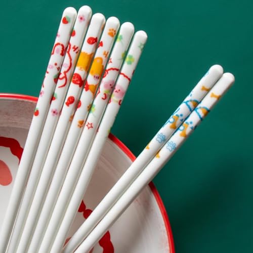 Baguettes réutilisables en porcelaine pour vos soirées sushis maison - 7