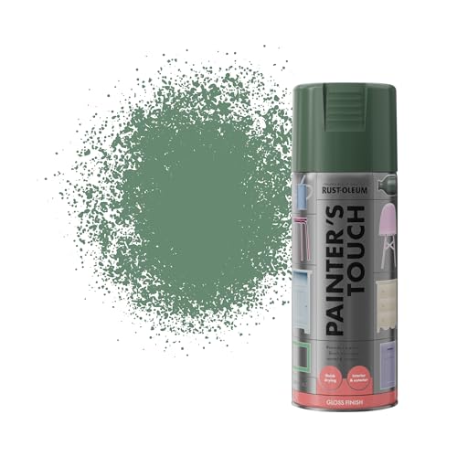 Rust-Oleum 400ml Painters Touch Spray Paint Aerosol - Sage Green Gloss