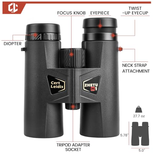 Binoculares ED 8x42 profesionales para adultos miniatura 6