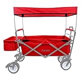 Fuxtec Bollerwagen-Stoffbezug Bollerwagen JW76C - Stoffbezug komplett - Rot - passend für Modell-Reihe JW76C