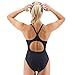 TYR Women's TYReco Solid Diamondback Swimsuit, Black, 38