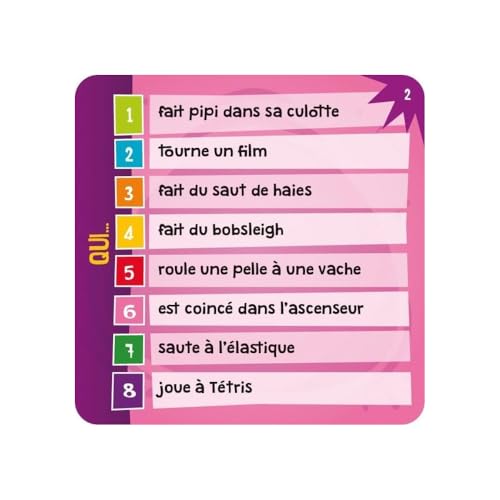 Asmodee - MIMTOO - Jeu de Société d'Ambiance Drôle pour Adultes et Enfants Dès 10 Ans - Jeux de Mimes pour Soirées en Famille ou Entre Amis - 4 à 10 Joueurs - Parties Rapides 20 Min - en Français
