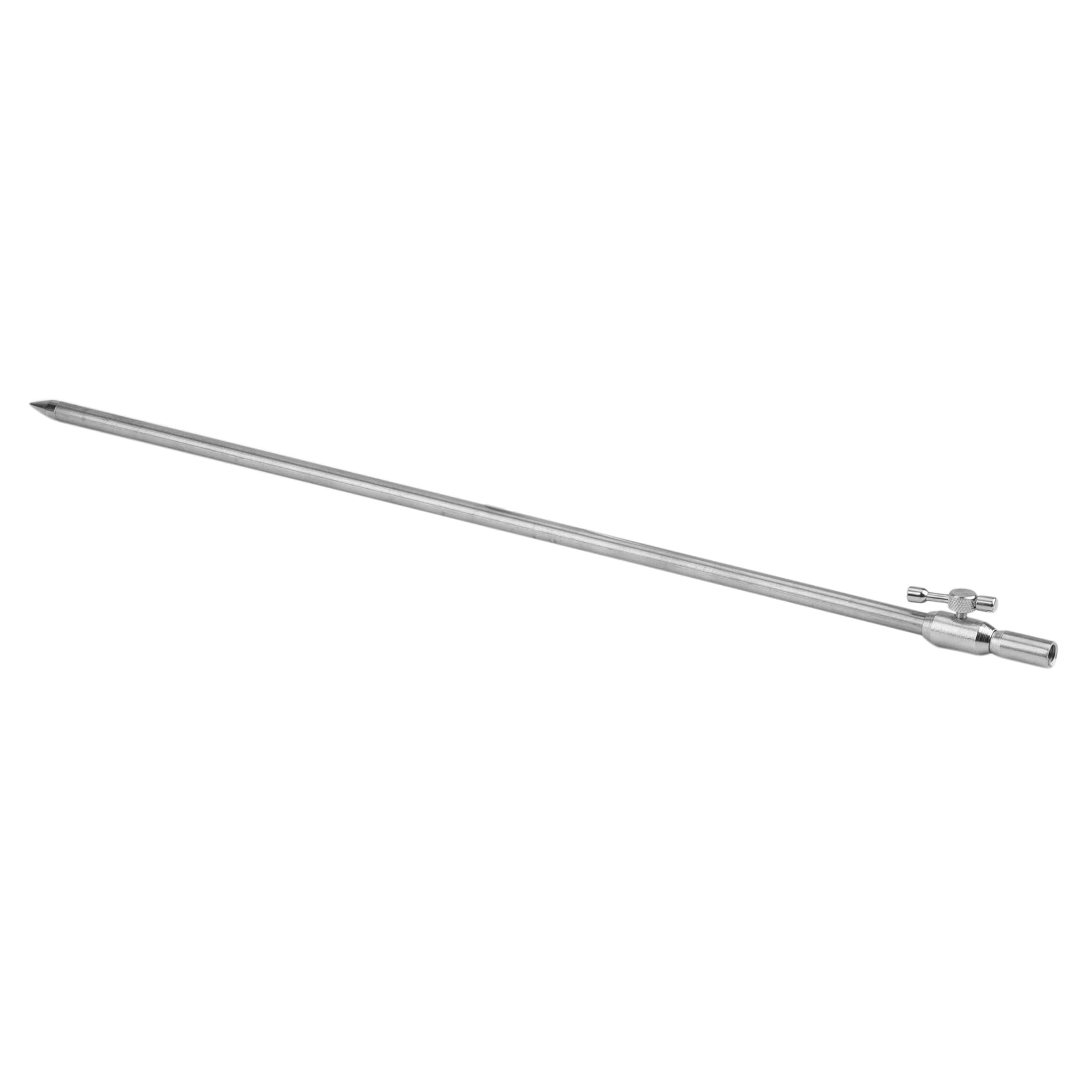 Angeln Bankstick Edelstahl, Konische Spitze, Verstellbar 50-100 cm