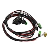 Compatible for VW Golf 7 MK7 VII Passat B8 CarPlay Media AUX Switch MIB2 MDI USB AMI Adapter Plug Socket 5Q0035726E 5Q0 035 726 E(Wire)