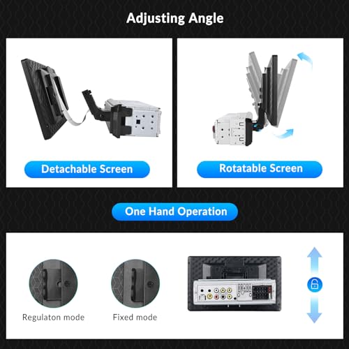 Radio para auto VECHTEL con pantalla táctil de 9 pulgadas miniatura 3