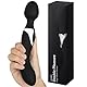 Sinful Wand Massager - Massagestab für Frauen - Kabellos und Wiederaufladbar Massage Vibrator - Doppelvibrator Massager mit Zwei Leistungsstarken Motoren mit Jeweils 10 Modi - Schwarz