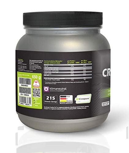 SanaExpert Creatine Pro (Creapure), sports drink for 215 servings, 100% creatine monohydrate, creatine powder, highly… - Image 3