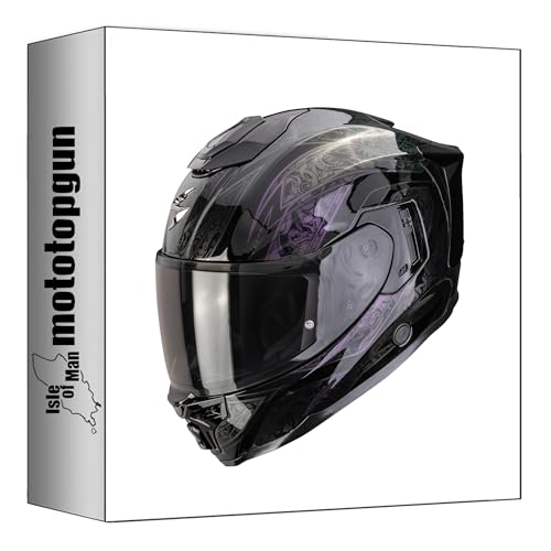 Casque intégral Scorpion Exo-1500 Air Noir Caméléon Taille L Mototopgun