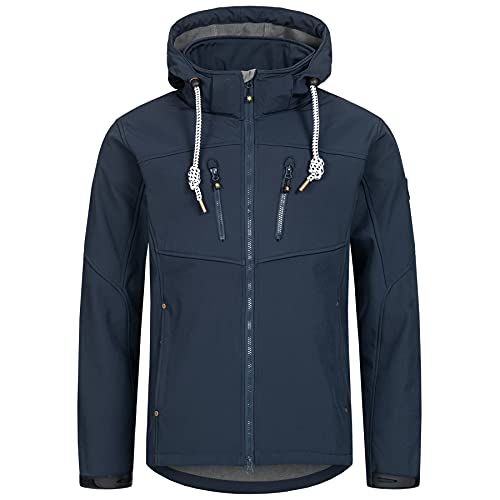 Softshell pour homme Anchor Glutfreiheit veste mi-saison noire