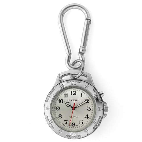 Montre parlante anglais aveugle malvoyant avec porte-clés mousqueton