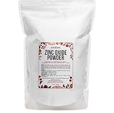 Zinc Oxide Powder | Uncoated, Non Nano Zinc Oxide | Pure, Pharmaceutical Grade | Use in Homemade Sunscreen Lotion | Diaper Rash Cream, Deodorant DIY, Ointment | 1 LB by Better Shea Butter
