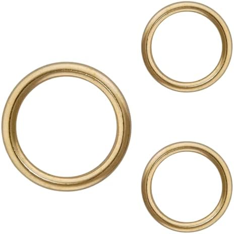 Hollow Brass Plated Curtain Rings 20 mm Roman Blind Curtain Rings O ...