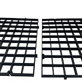 2pcs Grid Divider Tray for Aquarium, Fish Tank Bottom Isolation, Egg Crate Tank Divider Filter Tray