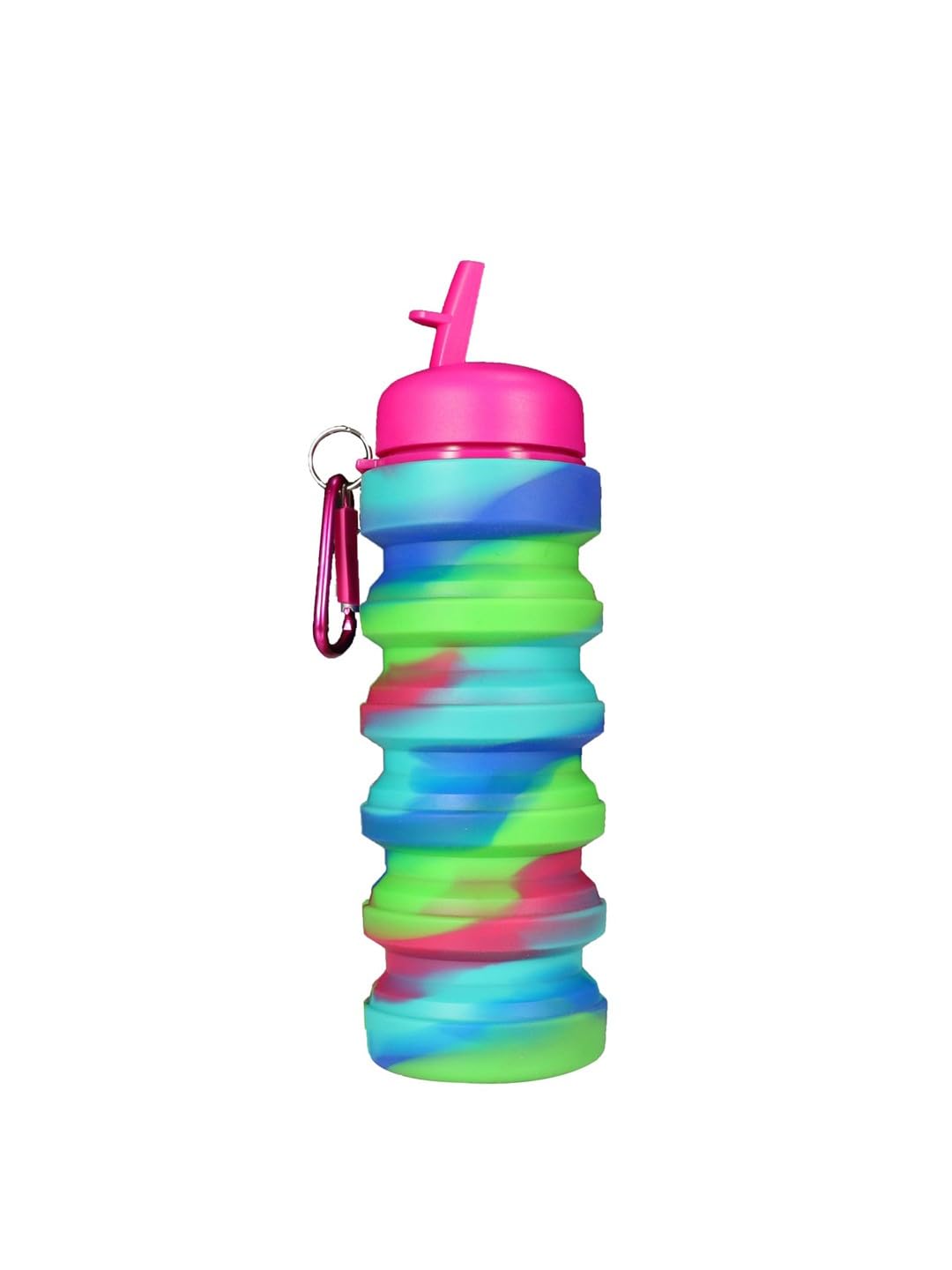 Kids Printed Expandable Foldable Water Bottle-14023084