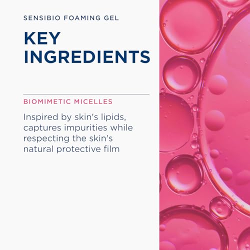 Image of Bioderma Sensibio Foaming Gel Cleansing and Make-Up Removing Refreshing feeling for Sensitive Skin Unscented